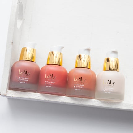 3S カラーセラム/LoNLy /リキッドチークを使ったクチコミ(1枚目)