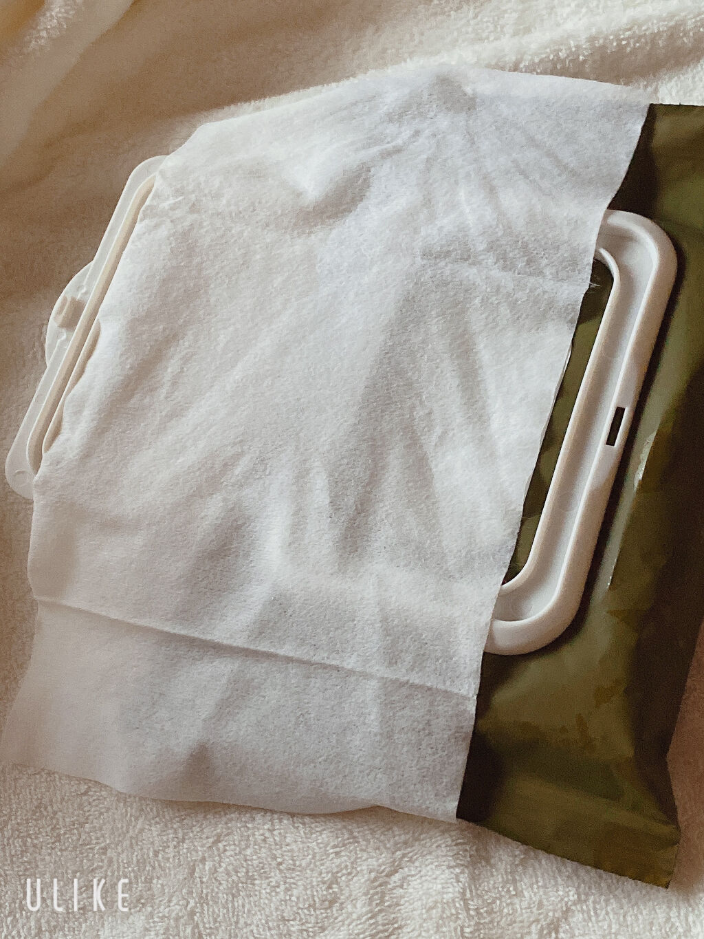 オリーブ　ビタミンE　リアル　クレンジングシート/innisfree/クレンジングシートを使ったクチコミ（2枚目）