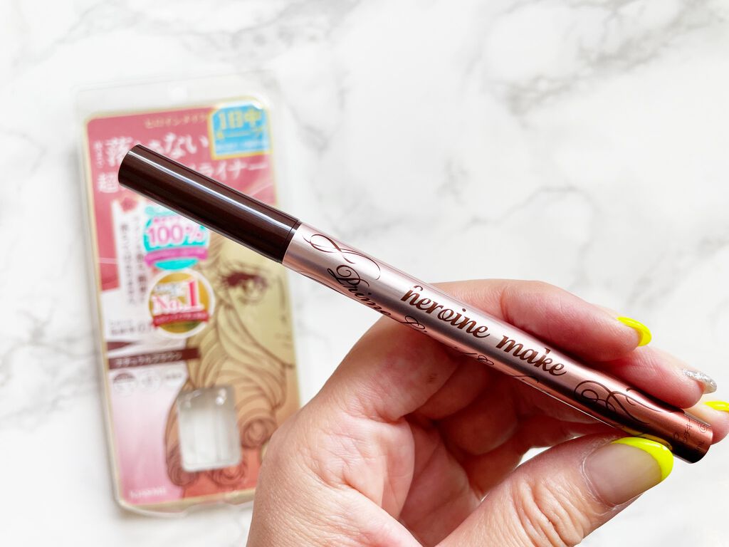 プライムリキッドアイライナー リッチキープ/ヒロインメイク/リキッドアイライナーを使ったクチコミ(2枚目)