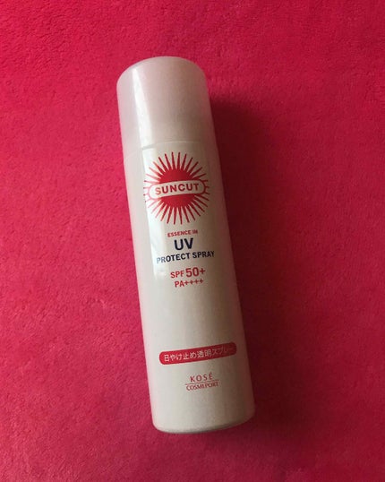 日やけ止め透明スプレー 無香料/サンカット®/日焼け止めミスト・スプレーを使ったクチコミ(1枚目)