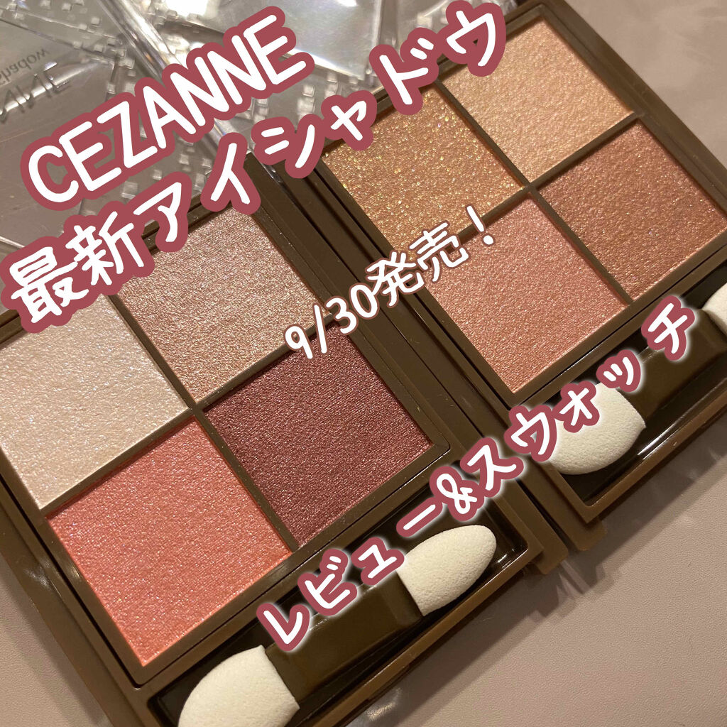 ニュアンスオンアイシャドウ/CEZANNE/アイシャドウパレットを使ったクチコミ（1枚目）