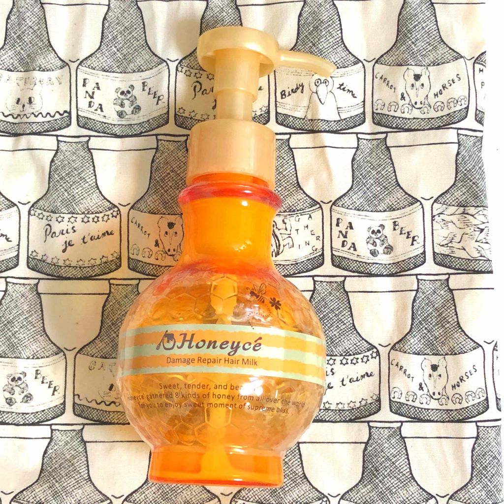 ダメージリペア ヘアミルク/ハニーチェ/ヘアミルクを使ったクチコミ(1枚目)