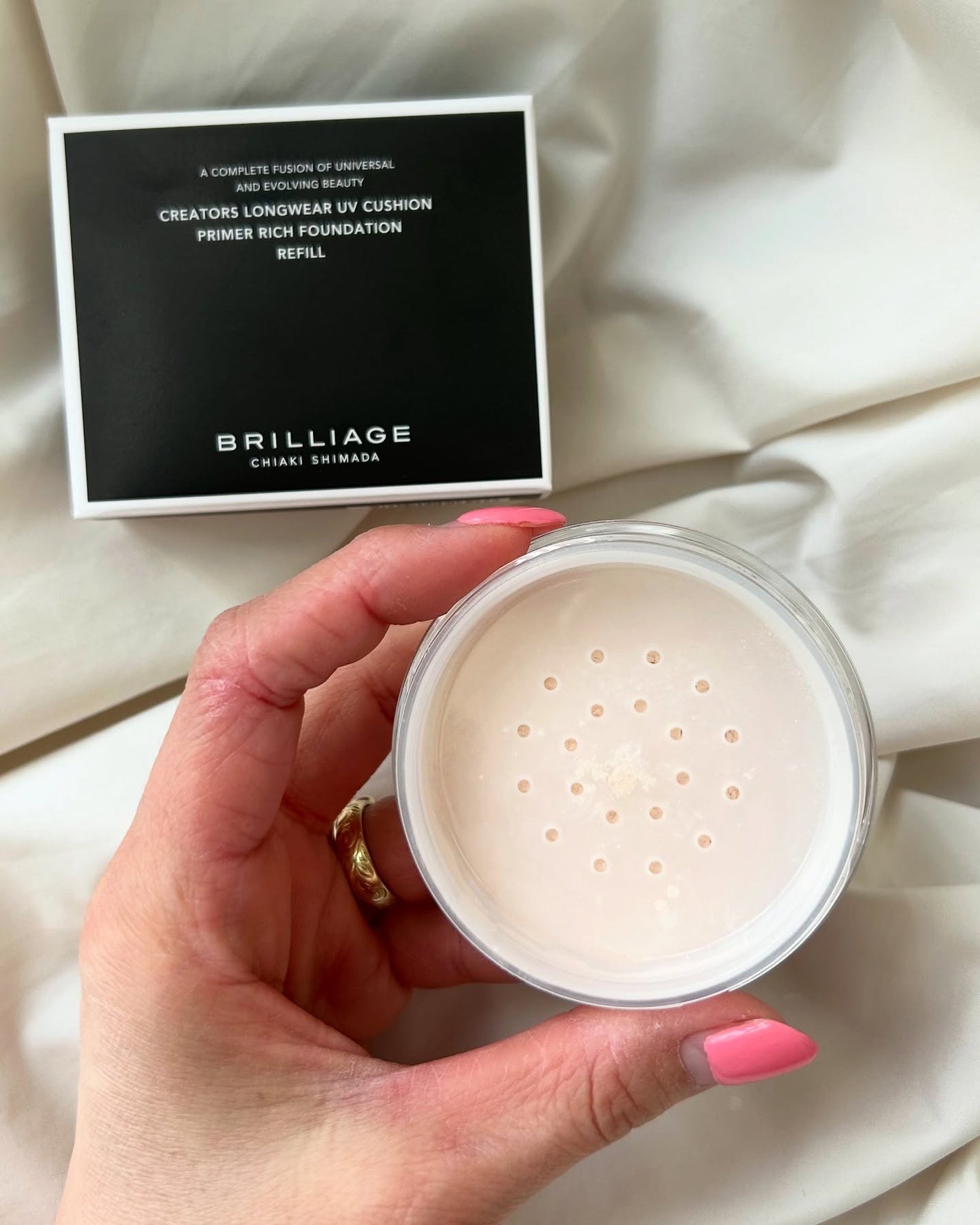 エクセレント ルミナス グロウパウダー /ブリリアージュ/ルースパウダーを使ったクチコミ(1枚目)