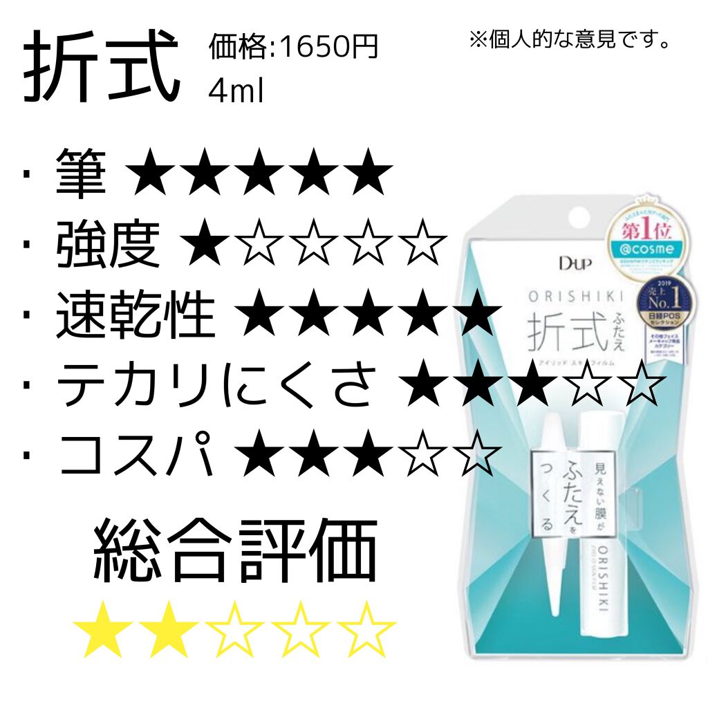 ルドゥーブル/ルドゥーブル/二重まぶた用アイテムを使ったクチコミ(2枚目)