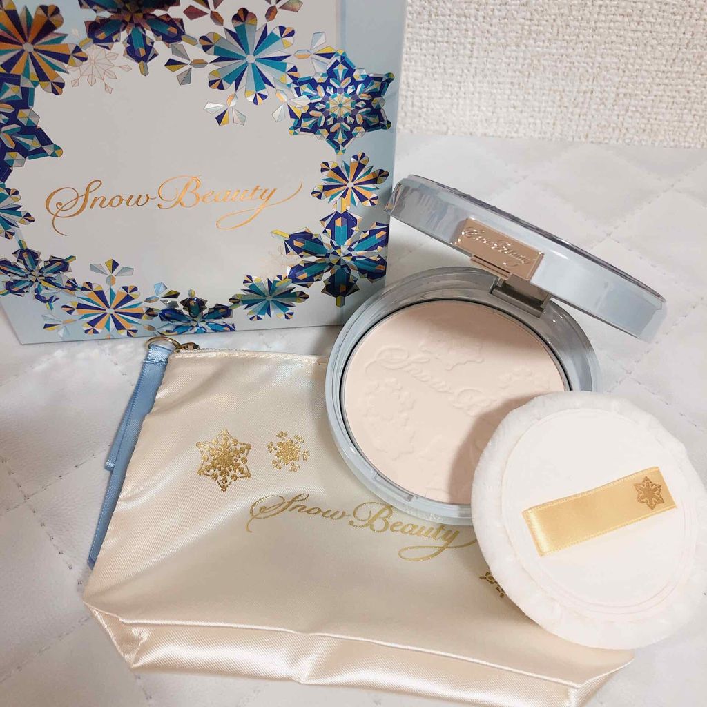 スノービューティー ホワイトニング ﻿ フェースパウダー 2019﻿/スノービューティー/プレストパウダーを使ったクチコミ（1枚目）