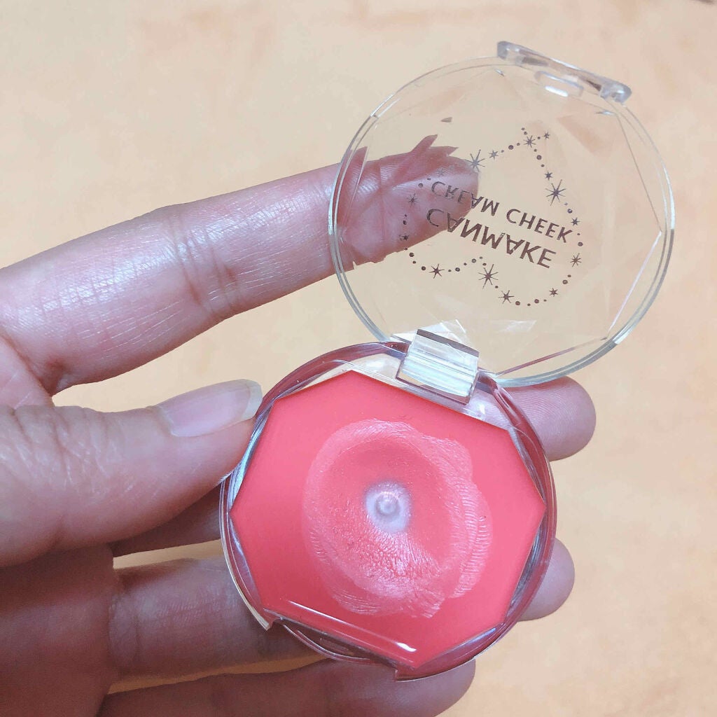 クリームチーク(クリアタイプ)/キャンメイク/ジェル・クリームチークを使ったクチコミ(2枚目)