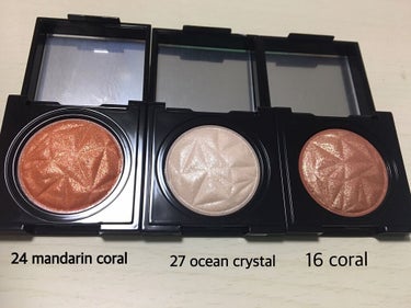 プリズム エアー シャドウ 24 MANDARIN CORAL/CLIO/パウダーアイシャドウを使ったクチコミ（2枚目）