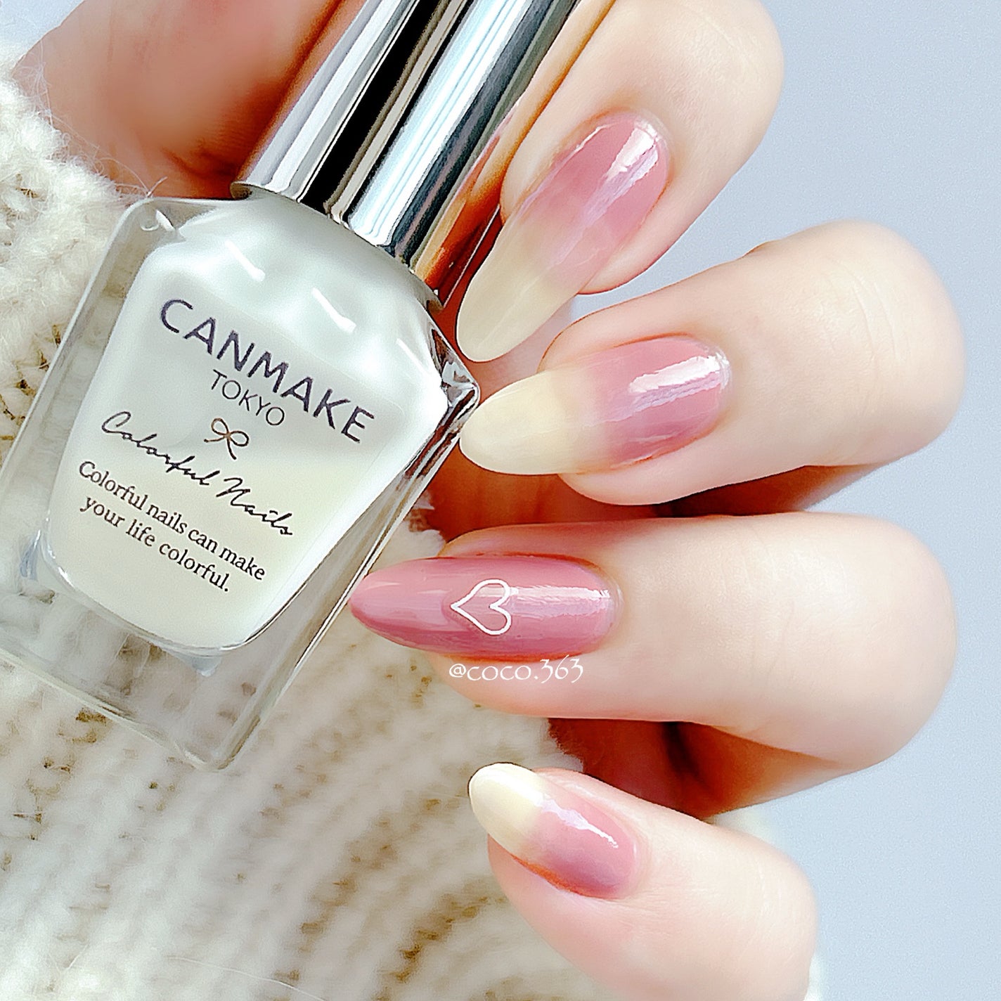 カラフルネイルズ/キャンメイク/マニキュアを使ったクチコミ(5枚目)