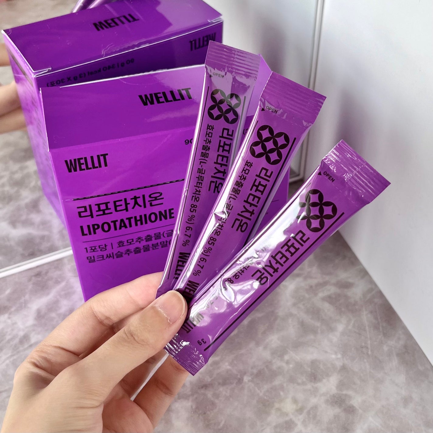 LIPOTATHIONE/WELLIT/健康サプリメントを使ったクチコミ(6枚目)