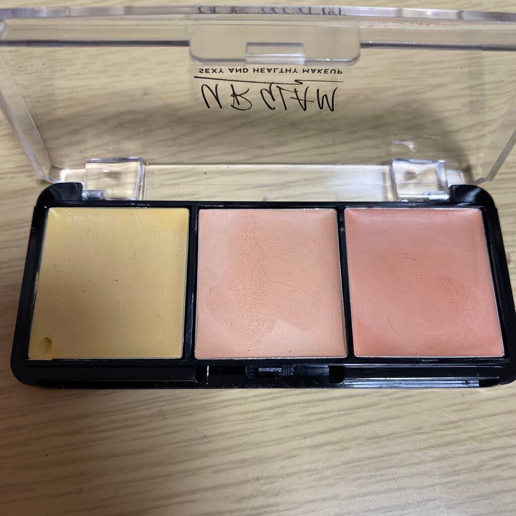 UR GLAM CONCEALER PALETTE/U R GLAM/パレットコンシーラーを使ったクチコミ(2枚目)