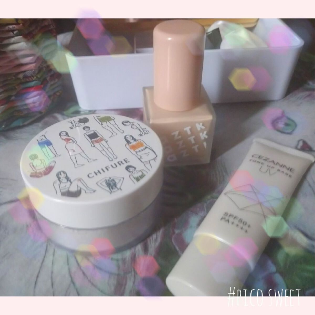 フェザータッチファンデーション 01 ナチュラルベージュ/aZTK/リキッドファンデーションを使ったクチコミ（1枚目）