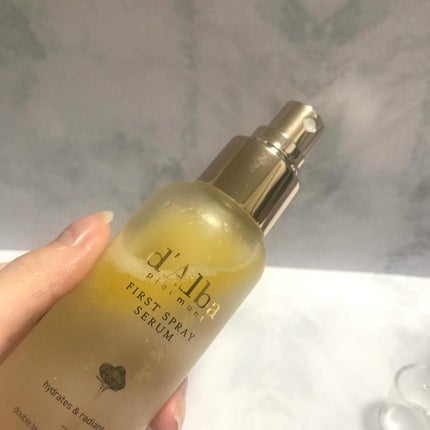 ダルバ ホワイトトリュフファーストスプレーセラム/ダルバ/ミスト状化粧水を使ったクチコミ(3枚目)