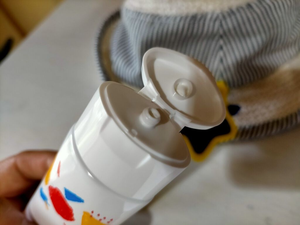 トータルアウトドアUV/anone baby/日焼け止めミルクを使ったクチコミ（2枚目）