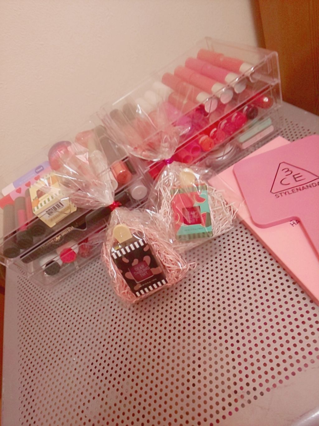 3CE スクエア ミニ ハンドミラー/3CE/その他化粧小物を使ったクチコミ（1枚目）