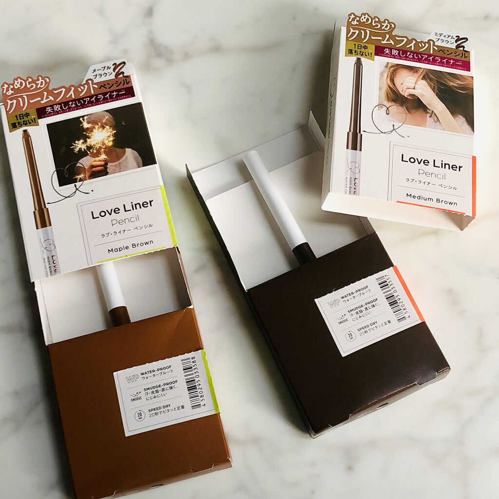 クリームフィットペンシル＜アイライナー＞/ラブ・ライナー/ペンシルアイライナーを使ったクチコミ（2枚目）