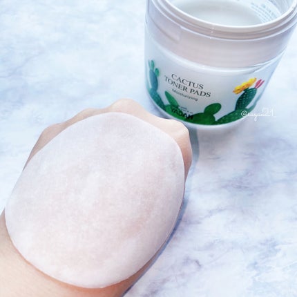 カクタストナーパッド/YADAH/トナーパッドを使ったクチコミ(3枚目)