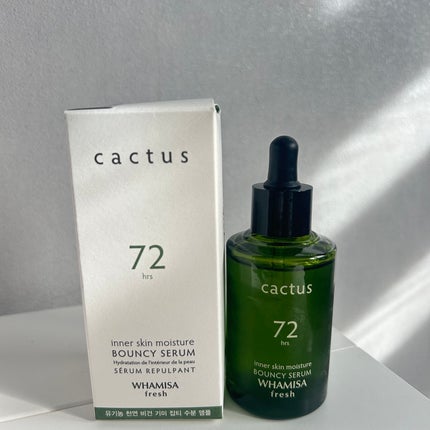 サボテンバウンシーセラム/WHAMISA/美容液を使ったクチコミ(1枚目)