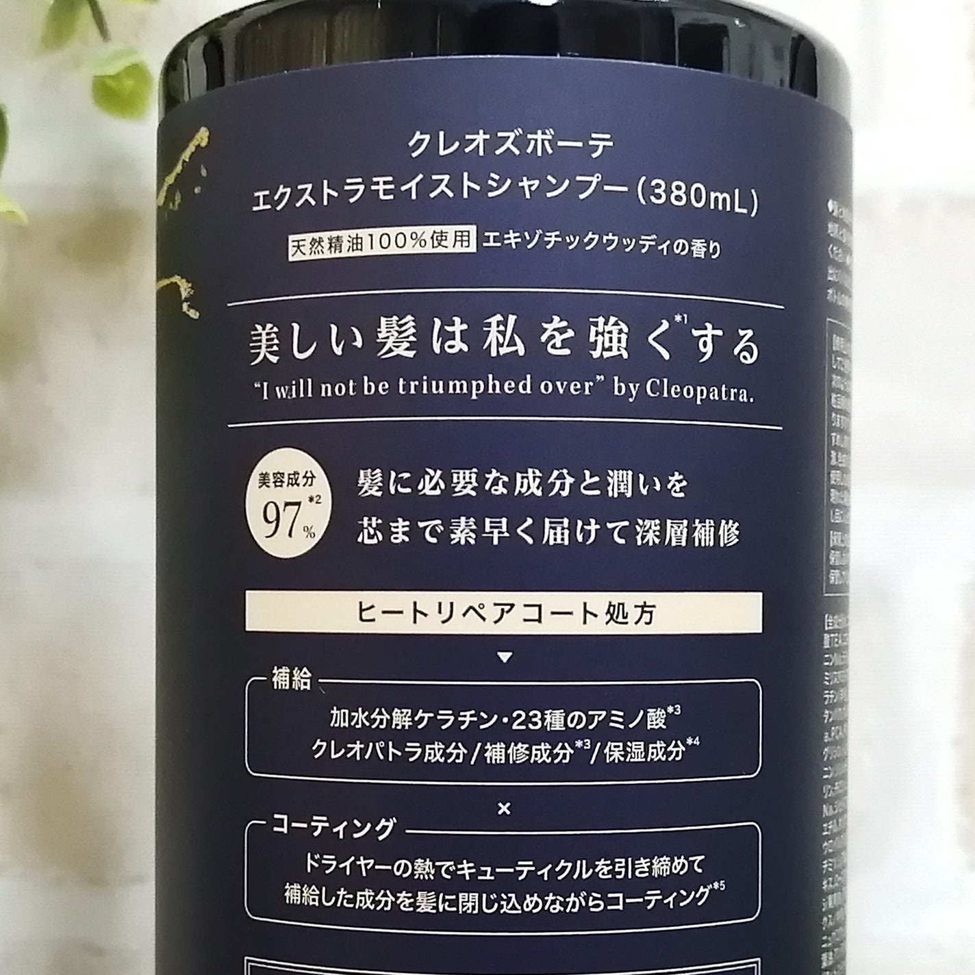 エクストラモイストシャンプー&リペアトリートメント/Cleo's Beauté/市販シャンプーを使ったクチコミ(3枚目)