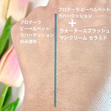 プロテーラービーベルベットカバークッション/espoir/クッションファンデーションを使ったクチコミ(5枚目)