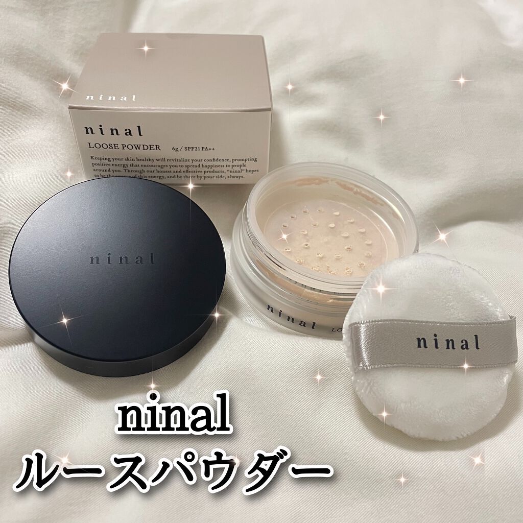 ninal ルースパウダー/ninal/ルースパウダーを使ったクチコミ（2枚目）