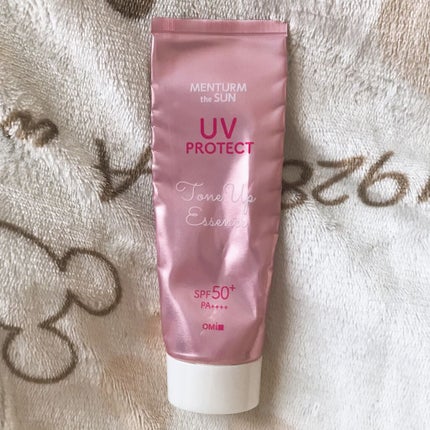 メンタームザサン トーンアップUVエッセンス/メンターム/日焼け止めローションを使ったクチコミ(1枚目)
