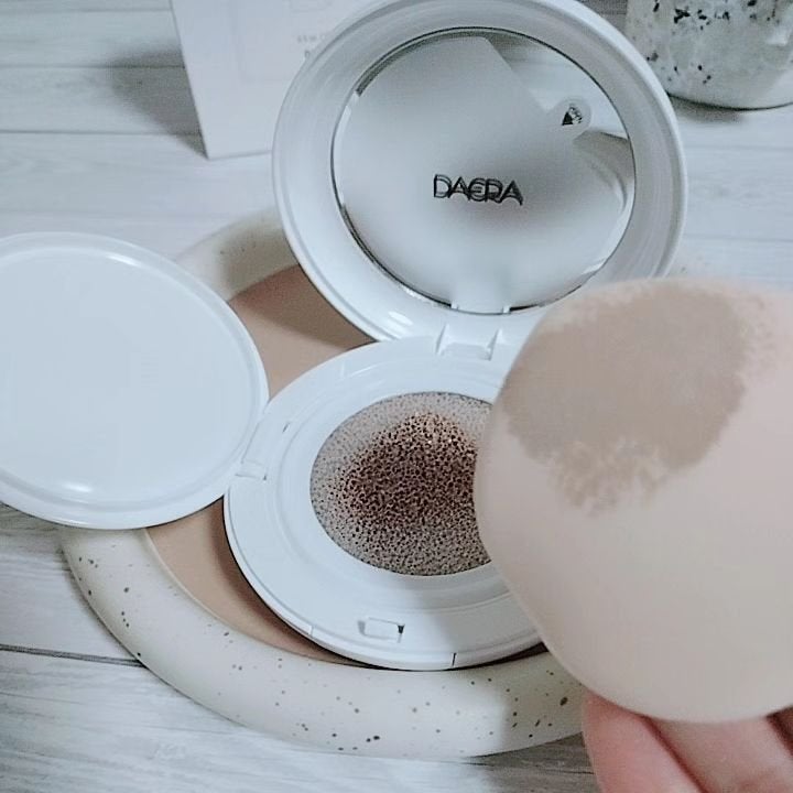 豆腐クッション/DAERA/クッションファンデーションを使ったクチコミ(6枚目)