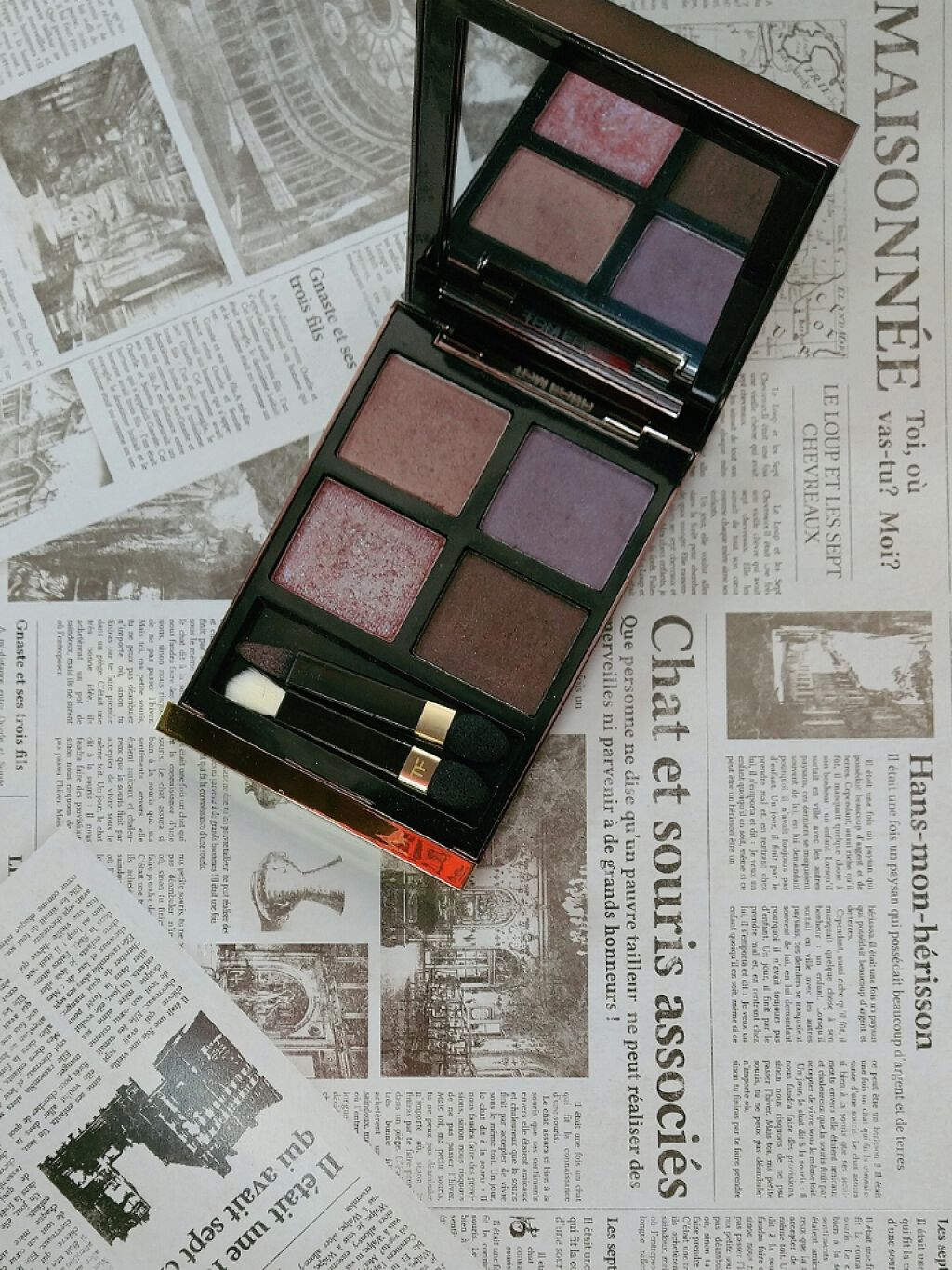 アイ カラー クォード/TOM FORD BEAUTY/アイシャドウパレットを使ったクチコミ(1枚目)