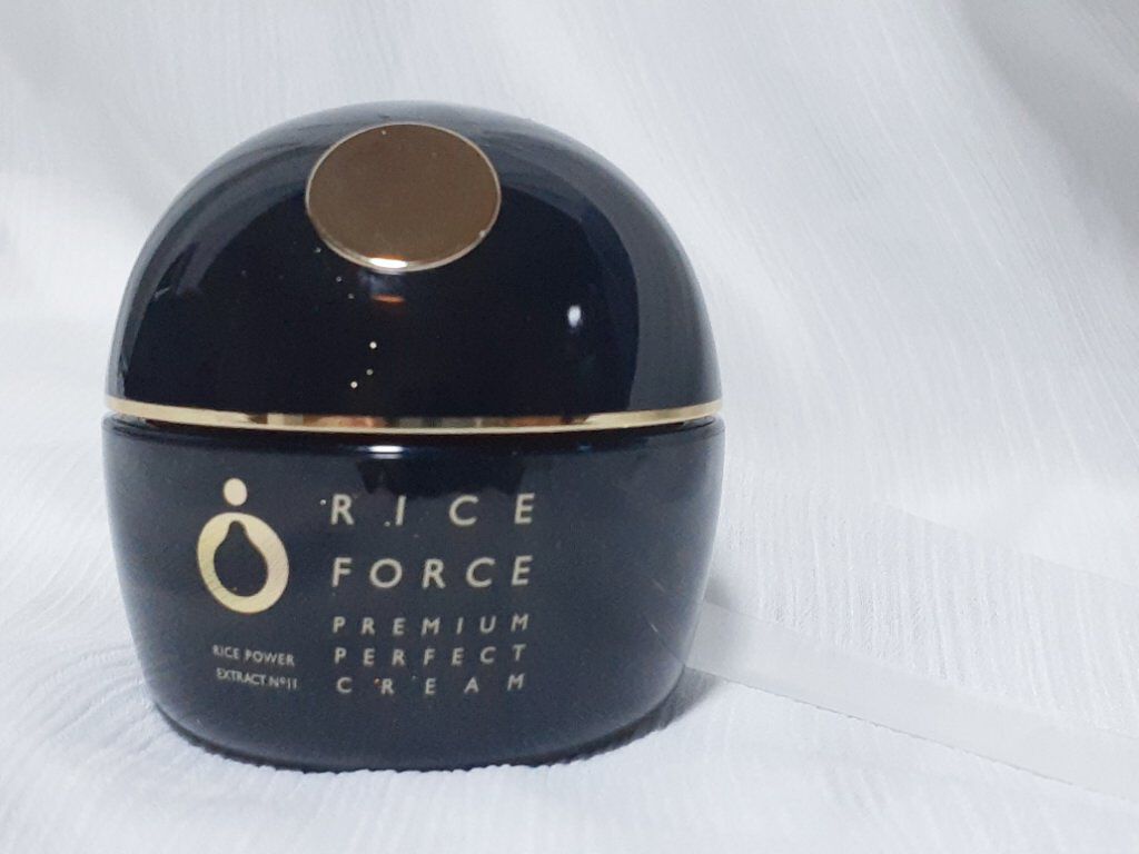 プレミアムパーフェクトクリーム/ライスフォース/フェイスクリームを使ったクチコミ(1枚目)