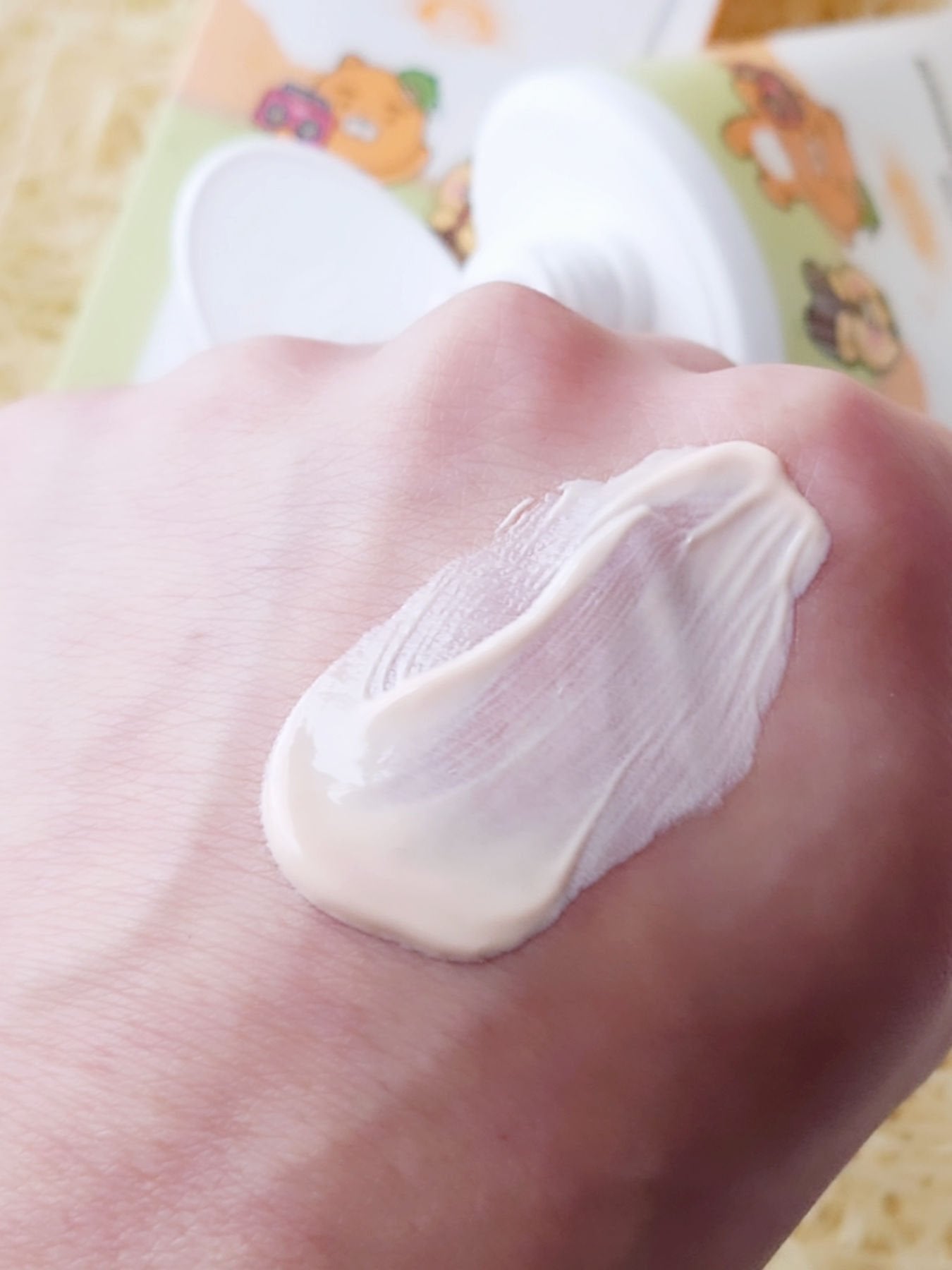 ブライトニングアップサンプラス/Dr.G/日焼け止めクリームを使ったクチコミ(4枚目)