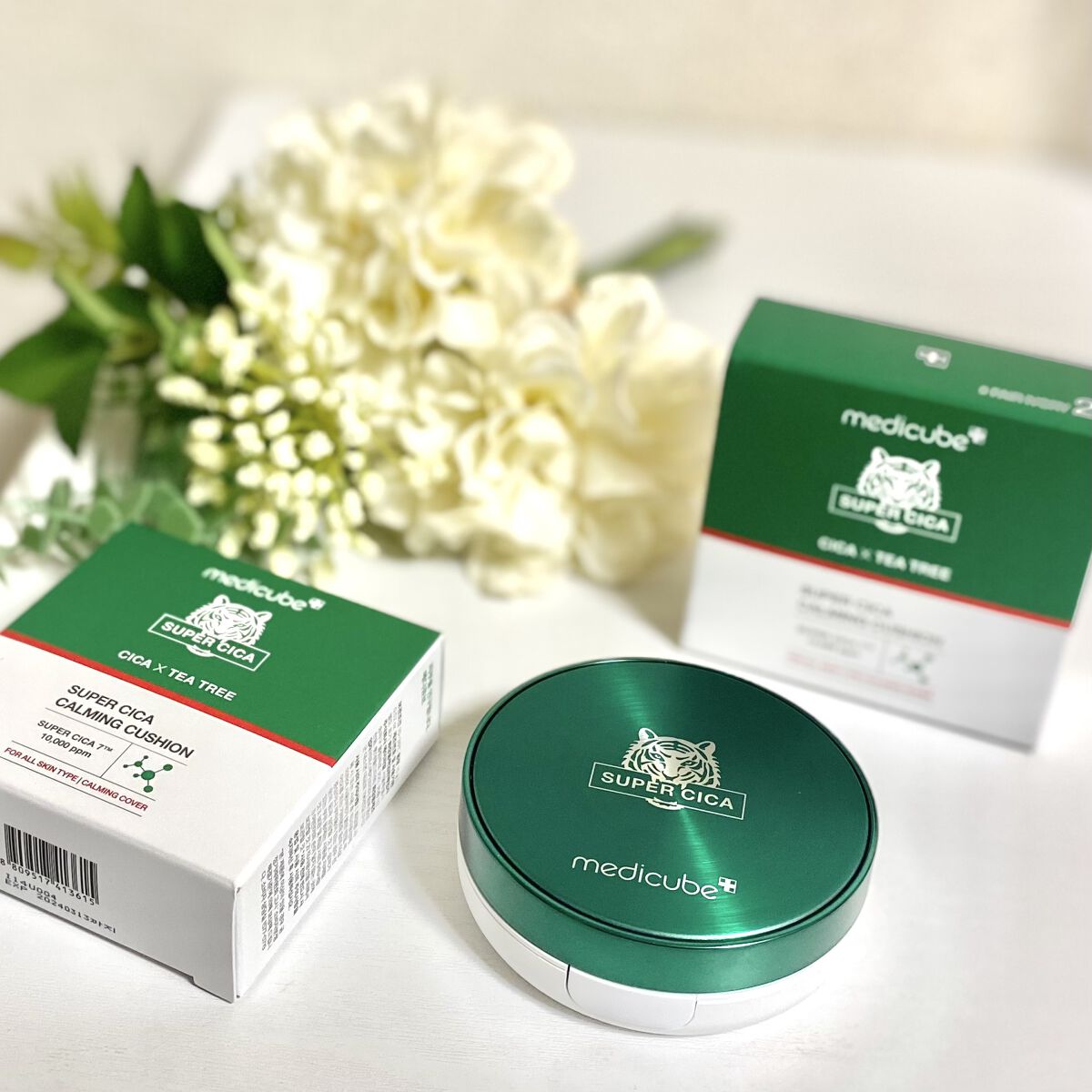 スーパーシカクッション/MEDICUBE/クッションファンデーションを使ったクチコミ（1枚目）