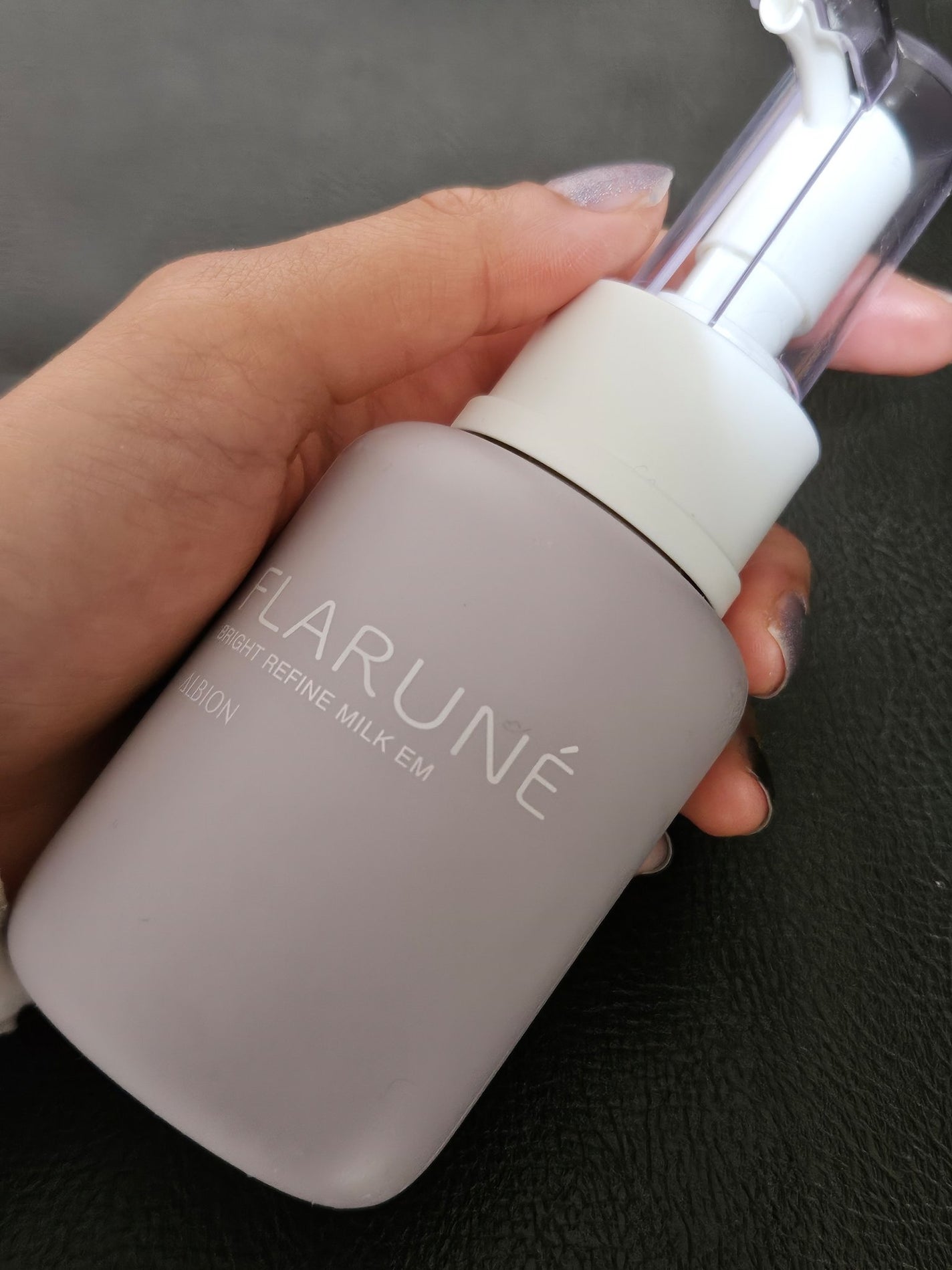 フラルネ ブライトリファイン ミルク EM/ALBION/乳液を使ったクチコミ(1枚目)