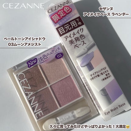 アイメイクベース/CEZANNE/アイシャドウベースを使ったクチコミ(7枚目)