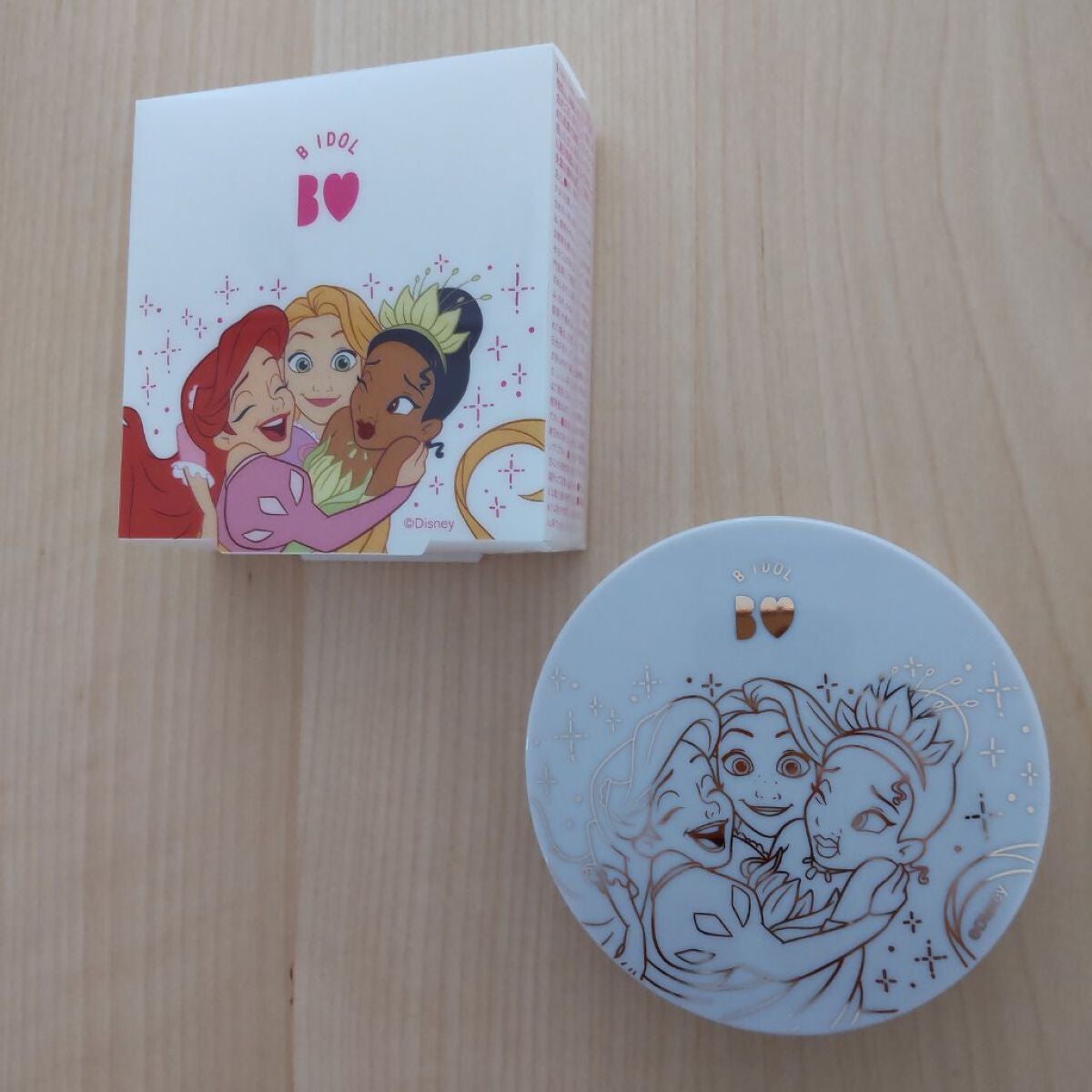 シルクアイスパウダー/b idol/ルースパウダーを使ったクチコミ(1枚目)