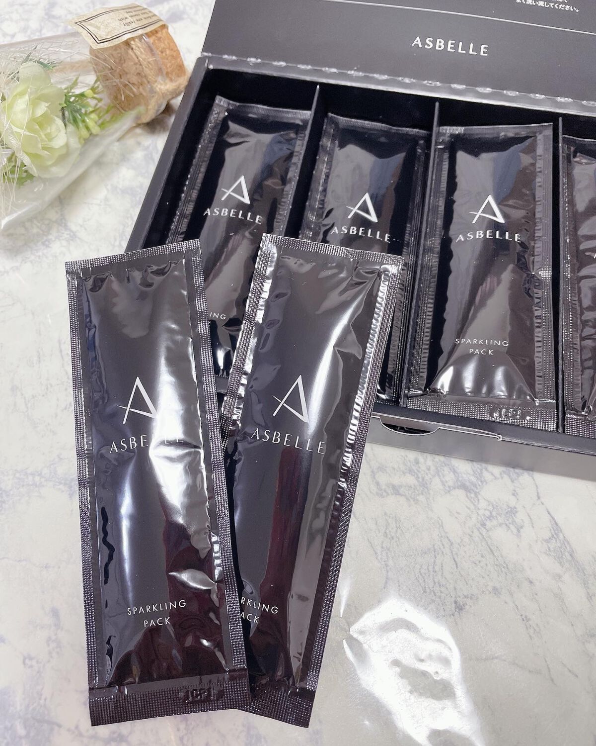 スパークリングパック/ASBELLE/シートマスク・パックを使ったクチコミ(2枚目)