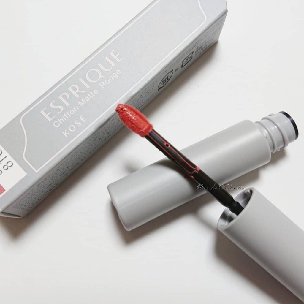 シフォンマット ルージュ/ESPRIQUE/口紅を使ったクチコミ(5枚目)