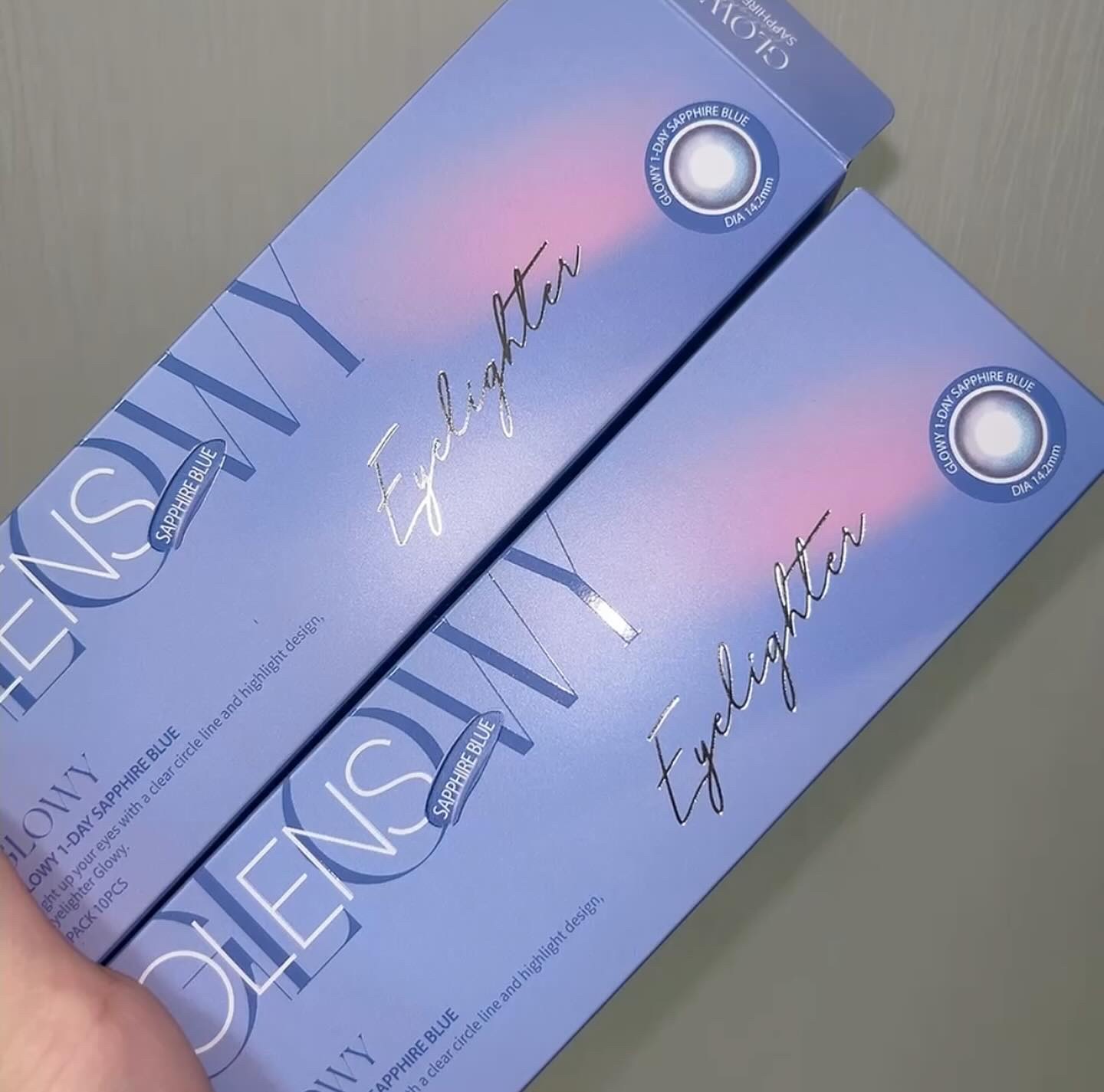 Glowy 1day/OLENS/ワンデー（１DAY）カラコンを使ったクチコミ（2枚目）