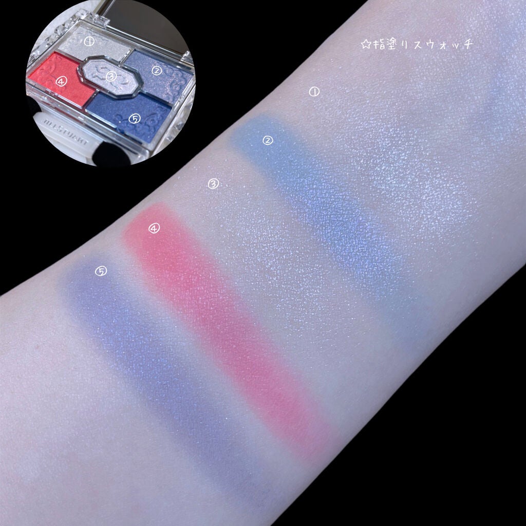 リボンクチュール アイズ/JILL STUART/アイシャドウパレットを使ったクチコミ(7枚目)