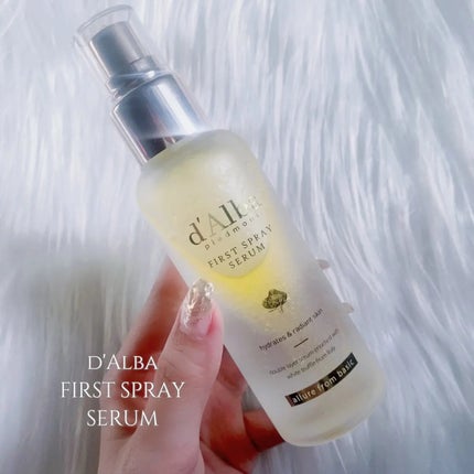 ダルバ ホワイトトリュフファーストスプレーセラム/ダルバ/ミスト状化粧水を使ったクチコミ(1枚目)
