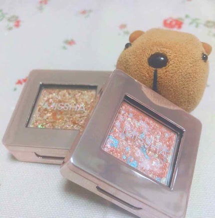 グリッタープリズム シャドウ/MISSHA/グリッターを使ったクチコミ(1枚目)