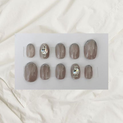 ジェルネイル(ライト対応)/セリア/ジェルネイルを使ったクチコミ(1枚目)