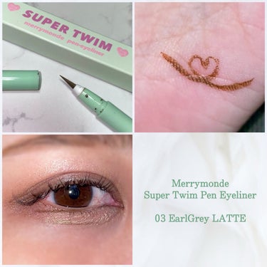 Super Twim Pen Eyeliner/Merrymonde/リキッドアイライナーを使ったクチコミ（1枚目）