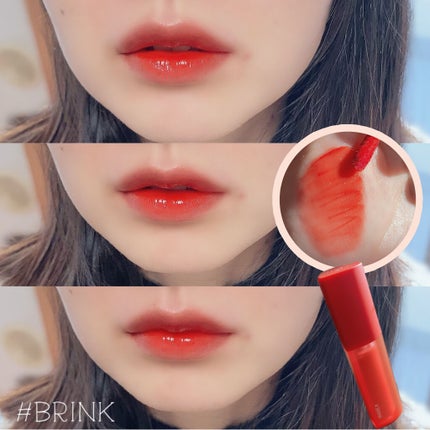 ホリカホリカ ハートクラッシュグローティントエアー/HOLIKA HOLIKA/リップティントを使ったクチコミ(5枚目)