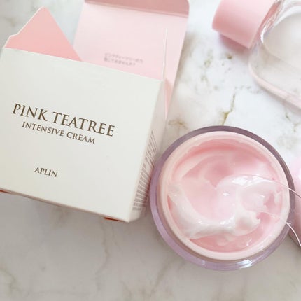 ピンクティーツリークリーム/APLIN/フェイスクリームを使ったクチコミ(3枚目)