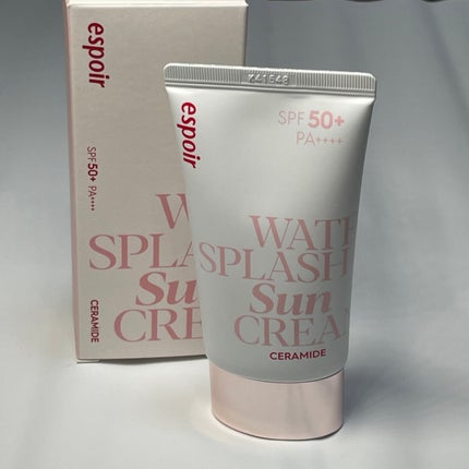 ウォータースプラッシュサンクリーム セラミド/espoir/日焼け止めクリームを使ったクチコミ(2枚目)
