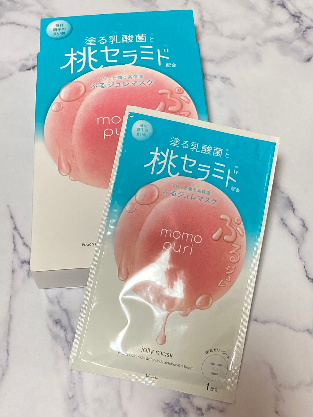 潤いぷるジュレマスク/ももぷり/シートマスク・パックを使ったクチコミ(1枚目)