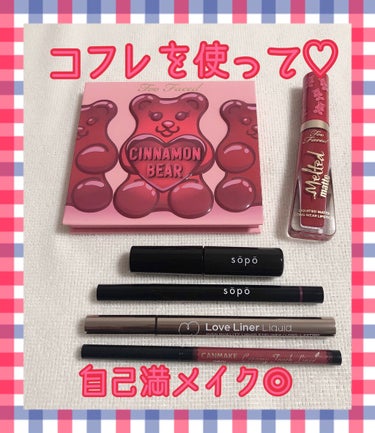 シナモン ベア メイクアップ コレクション/Too Faced/アイシャドウパレットを使ったクチコミ（1枚目）