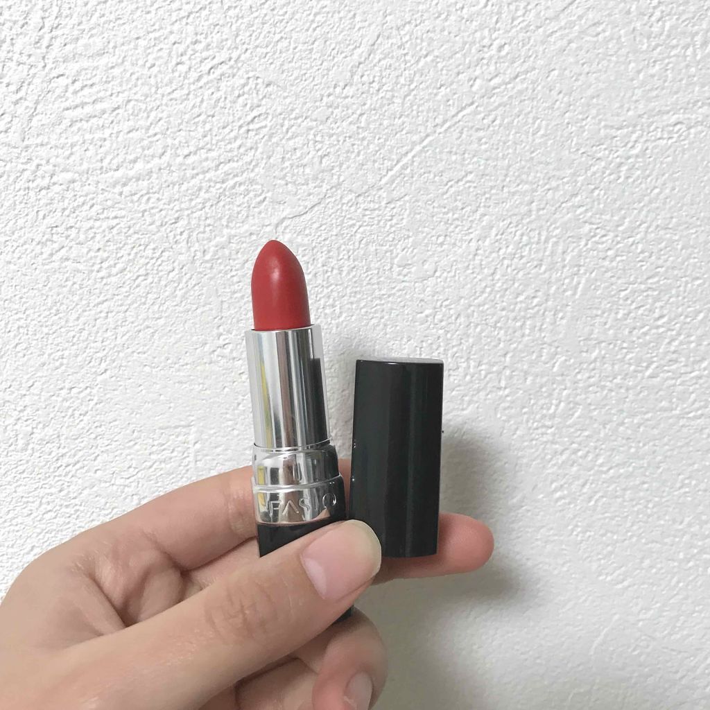カラーフィット ルージュ/FASIO/口紅を使ったクチコミ(1枚目)