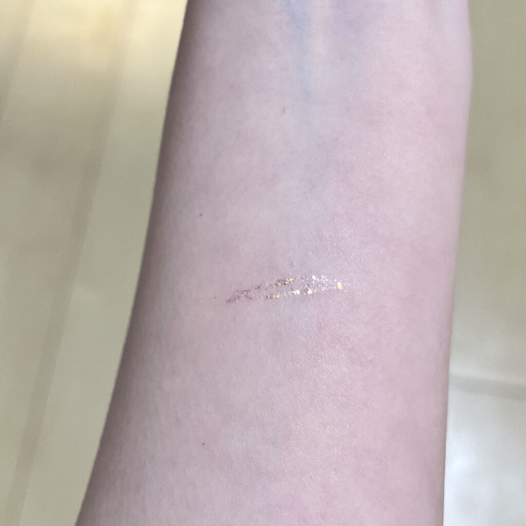 グリッター イルミネーションライナー R 101マリーゴールド(限定)/CipiCipi/リキッドアイライナーを使ったクチコミ（3枚目）