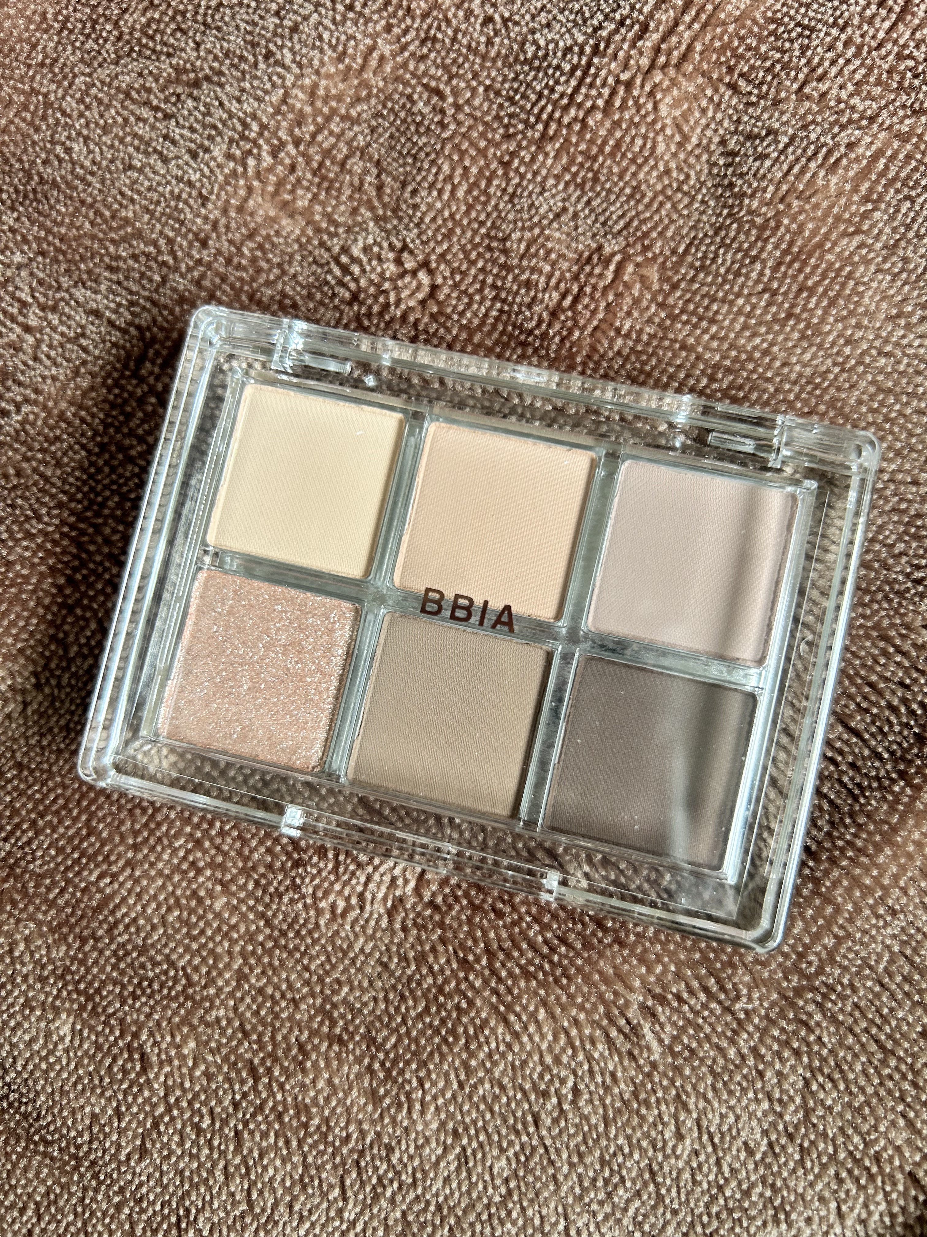 レディートゥーウェアアイパレット 07 ウォームベージュ/BBIA/アイシャドウパレットを使ったクチコミ（1枚目）