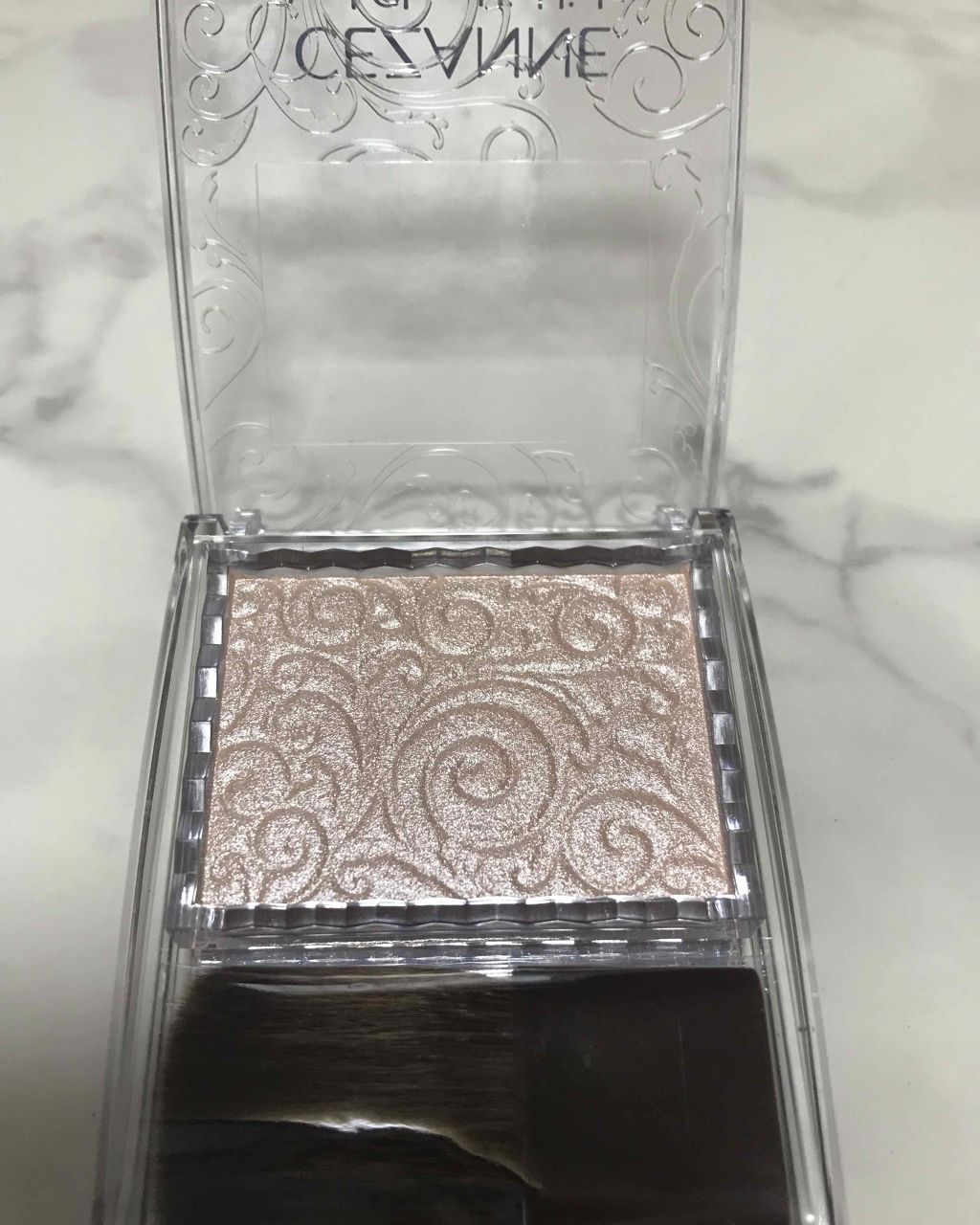 パールグロウハイライト/CEZANNE/パウダーハイライトを使ったクチコミ(2枚目)